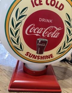 Coca-Cola GASO-LITE ガソリンスタンド型ランプ アメリカン雑貨 - メルカリ