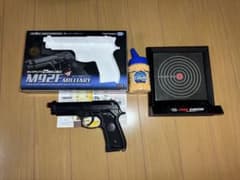 東京マルイ M92F エアーソフトガン、BB弾ミニボトル、プロキャッチターゲットのサムネイル