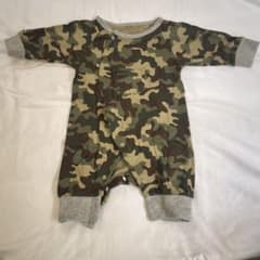 迷彩柄 ベビーロンパース 50-60cmのサムネイル