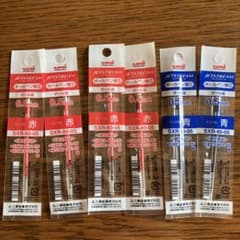 Jetstream替え芯, 0.5mm SXR-80-05 赤×4, 青×2のサムネイル