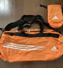 adidasアディダス　ポケッタブルボストンバッグ　収納袋付き　軽量　旅行のサムネイル