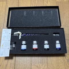 ガラスペンセット 青と白のデザインのサムネイル