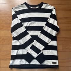 Iron Heart ボーダー Tシャツ Lサイズのサムネイル