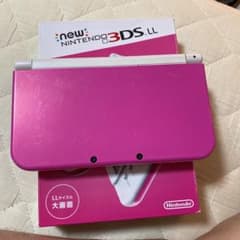 Newニンテンドー3DS LL ピンク×ホワイト