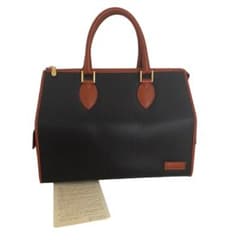 美品】BALLY バリー ヴィンテージ レザー ハンドバッグ 黒 希少 1点物 