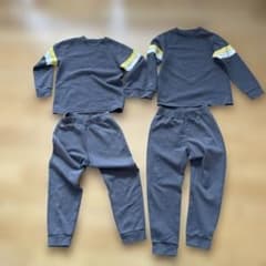 中古　UNIQLO AIRism パジャマセット 130cm 2組　洗い替えに