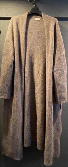 IENA ブラウン ロングカーディガン美品のサムネイル