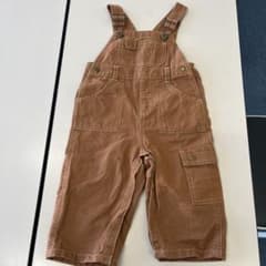 【UNIQLO】【80cm】ブラウン オーバーオールのサムネイル