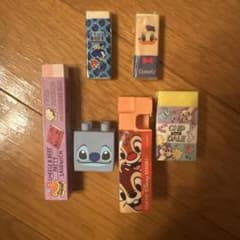 ディズニー 消しゴム まとめ売り 6点セットのサムネイル