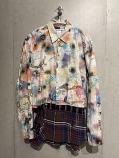 COMME des GARCONS SHIRT ドッキングシャツ - メルカリ