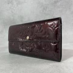 美品】ルイ・ヴィトン モノグラムヴェルニ ポルトフォイユ サラ 長財布