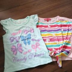 新品未使用♪女の子Tシャツ100&110センチ♪のサムネイル