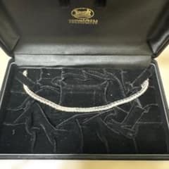 ダイヤモンド テニスブレスレット シルバーカラー