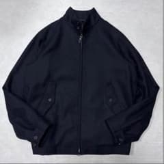 未使用24AW ブルックスブラザーズ ウールツイル ボマーJKT ネイビー G4 