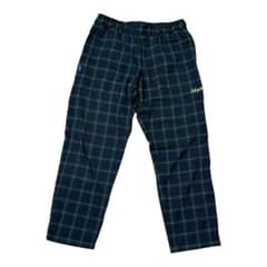 LAFAYETTE ワイドパンツ グリーン チェック Mのサムネイル