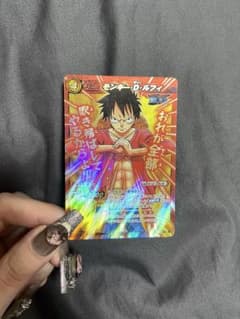 ワンピース ミラクルバトルカードダス ルフィ プロモ P OP 47 - メルカリ