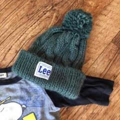 えみたむん様専用❤️Lee❤️ニット帽❤️カーキ❤️レアのサムネイル