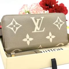 ✨極美品 現行✨ルイヴィトン アンプラント ジッピーウォレット長財布 バイカラー 極美品✨】ルイヴィトン アンプラント ジッピーウォレット 長財布 バイ