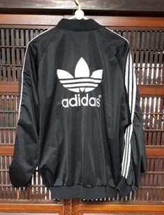 adidas　アディダス　ジャージ　黒のサムネイル
