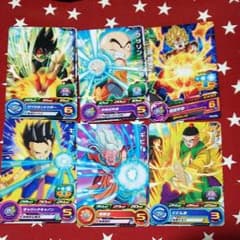 ドラゴンボールヒーローズ ノーマル 6点セットのサムネイル