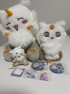 ちいかわ あのこ ぽてたま BIGぬいぐるみ 笑顔 アクスタ キーホルダー