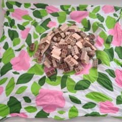 【値下げしました】もくロック 　120ピース　MOKULOCK　木のブロックのサムネイル