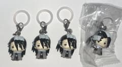 BLEACH 朽木白哉 めじるしアクセサリー キーホルダー 4個セットのサムネイル