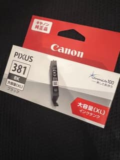 Thumbnail of Canon PIXUS 381 BK 大容量インクカートリッジ