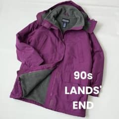 90s LANDS' END ランズエンド ストームコート マウンテンパーカー