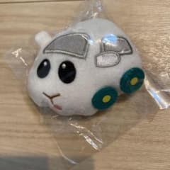 PUIPUIモルカー　ふわふわやわらかバッジ　シロモのサムネイル