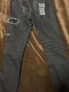 Ksubi ダメージ加工 ブラックデニムパンツのサムネイル