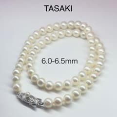 タサキ sv ネックレス パール6.0-6.5mm 全長約36cm - メルカリ