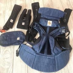Ergobaby 抱っこ紐 デニム　エルゴのサムネイル