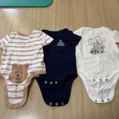 GAP ベビー ロンパース 3枚セット 0-3monthのサムネイル