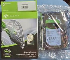 Seagate BarraCuda 6TB 内蔵HDD 本体 - メルカリ