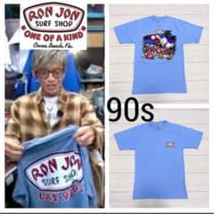 RONJON90sUSA製両面プリントTシャツポケットTシャツキムタクロンジョン 木村拓哉注目のRONJONメンズロングtシャツ - メルカリ