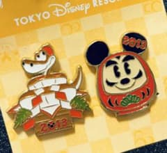 東京ディズニーリゾート 2013 ピンバッジセット 巳年 - メルカリ