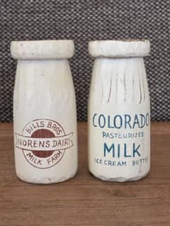 カントリー雑貨 YAKETY YAK 牛乳瓶のサムネイル