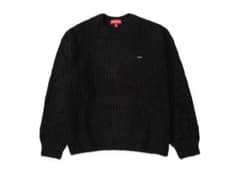 SUPREME Small Box Waffle Sweater XL 黒 - メルカリ