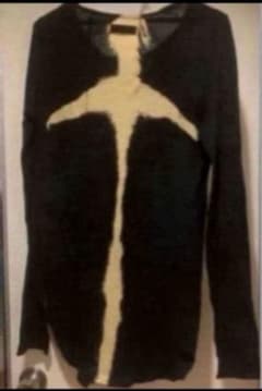 Hyde-style cross-back print cut and sew top (L'Arc-en-Ciel)