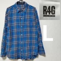 R4G リアルアキバボーイズ 長袖シャツ チェック L - メルカリ