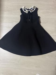 ANNA SUI mini ノースリーブワンピース ブラックのサムネイル