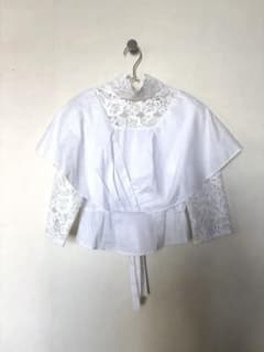 あちゃちゅむ タイプライターレースブラウス - メルカリ