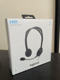 logicool H111 有線ヘッドセット - メルカリ