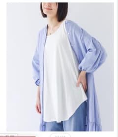 新品未使用　￼コットン100% ロング丈　タンクトップのサムネイル