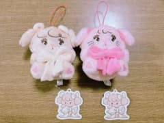 mikko characters 抱きしめおリボンマスコット　キャミー　ナッツ
