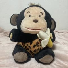 昭和レトロ　Kitten&Kid 猿　ぬいぐるみ　中古品 高さ約45cm 中古 m95058845365_1.jpg?1738644023