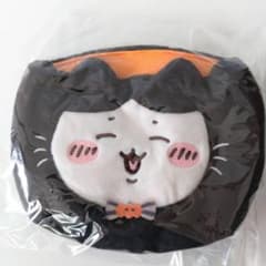 【新品未開封】ちいかわ ハロウィン フェイスポーチ ハチワレ 黒猫のサムネイル