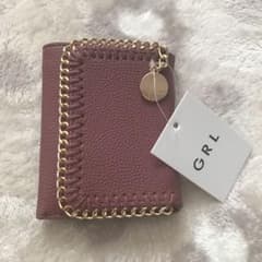 グレイル　GRLミニウォレット　ピンクのサムネイル