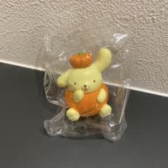 ポムポムプリン　マイカラーフィギュア　かぼちゃオレンジ　カプセルトイのサムネイル